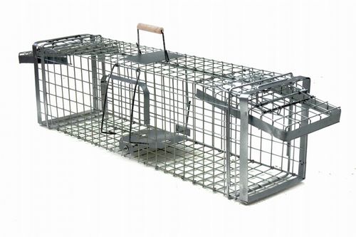 ŻYWOŁAPKA PUŁAPKA NA KUNY LISY KOTY BOBRY WYDRY - MOCNA, DUŻA, GRUBY na Arena.pl