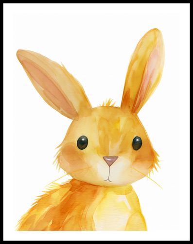 Plakat 50x65cm Słodki Zajączek na Arena.pl