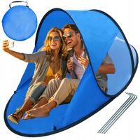 DUŻY NAMIOT PLAŻOWY SKŁADANY PRZENOŚNY PARAWAN SAMOROZKŁADAJĄCY DLA DZIECI