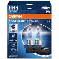 Osram H11 Cool Blue Intense Żarówki Samochodowe Chłodne Światło 5000K +100%