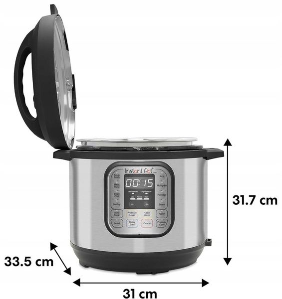 SZYBKOWAR MULTICOOCKER WOLNOWAR INSTANT POT DUO 60 5,7L 14 PROGRAMÓW 7w1 zdjęcie 8