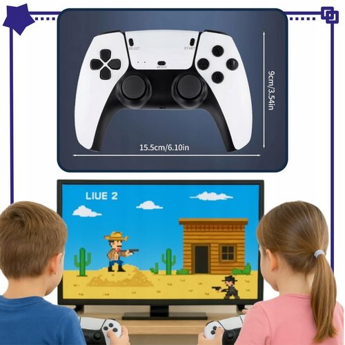 Przenośna konsola RETRO do gier do telewizora dla dzieci 20000 gier na Arena.pl