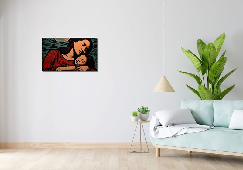 Obraz 70x40cm Matczyne Więzi zdjęcie 2
