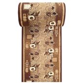 Chodnik BCF Alfa 11 - brązowy - 60 - 120cm brązowy 60 cm