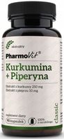 PHARMOVIT KURKUMINA + PIPERYNA 90k KURKUMA PIEPRZ