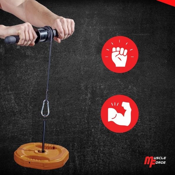 WRIST ROLLER DRĄŻEK DO ĆWICZEŃ PRZEDRAMION zdjęcie 2