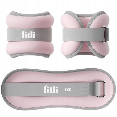 OBCIĄŻNIKI NA KOSTKI RĘCE 1 KG CIEŻARKI NA NOGI NADGARSTKI 2x 1KG na Arena.pl