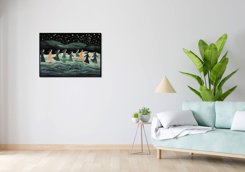 Plakat 84x59,5cm Nocna Procesja zdjęcie 4