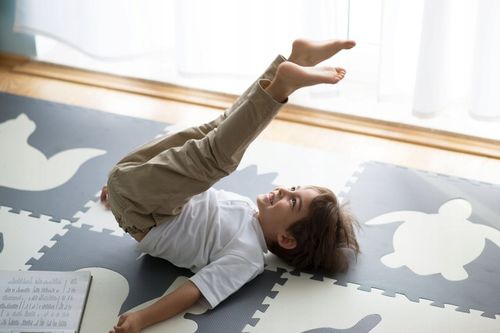 MATA PIANKOWA EVA ZWIERZĄTKA DUŻE PUZZLE 180x120 cm DLA DZIECI RICOKIDS na Arena.pl