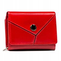 Portfel ze skóry naturalnej damski Peterson na bigiel ochrona RFID upominek