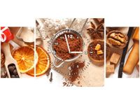 80X40CM ZEGAR DOMOWE CIASTECZKA OBRAZ