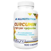 Allnutrition Curcumin + Ginger + Piperine 100kap