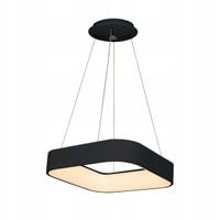 Lampa wisząca ASTRO BLACK 100x50 cm LED 24W Czarny Nowoczesna 1680lm