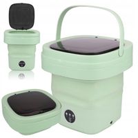 Mini pralka turystyczna wirnikowa z wirówką podróżna przenośna 2.1 kg 11L