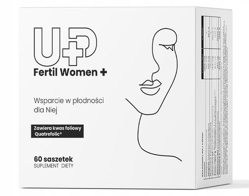 Wsparcie płodności i funkcji rozrodczych KOBIET UP FERTIL WOMEN+ 60 sasz. na Arena.pl