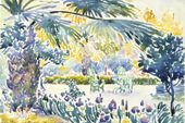 Plakat 30x20cm Garden, Henri-Edmond Cross Vintage do Salonu