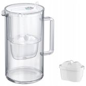 DZBANEK FILTRUJĄCY AQUAPHOR GLASS 2,5L SZKLANY BIAŁY +1 FILTR