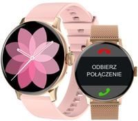 smartwatch damski giewont różowe złoto gw330-1