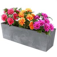 Skrzynka balkonowa wkład 77x24cm szary