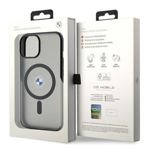 Etui BMW do iPhone 15 Plus / 14 Plus 6.7"", Czarny MagSafe na Arena.pl