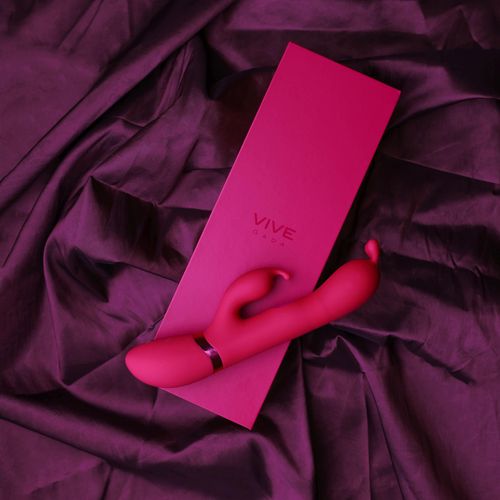 gada   vibrating bunny ear g spot rabbit with pulse wave shaft na Arena.pl