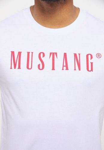 MUSTANG Style Alex C LOGO Tee MĘSKI T-SHIRT KOSZULKA NADRUK LOGO General White 1013221 2045 3XL na Arena.pl