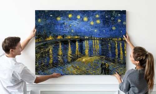 Obraz na płótnie Van Gogh Over the Rhone 50x70 cm na Arena.pl