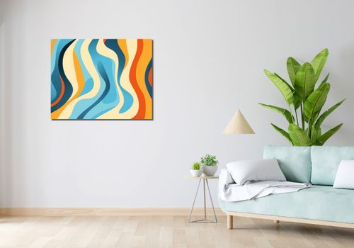 Obraz 90x70cm Tańczące Fale na Arena.pl