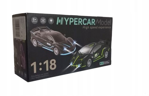 SAMOCHÓD AUTO ZDALNIE STEROWANY CZARNY HYPERCAR MODEL R/C na Arena.pl