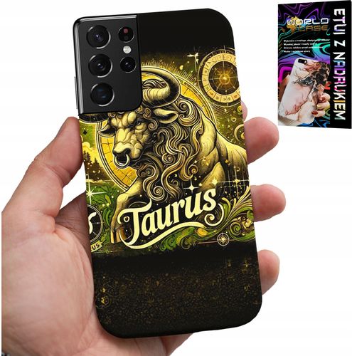 ETUI DO SAMSUNG GALAXY S21 Ultra - ZNAK ZODIAKU BYK ASTRONOMIA FUTERAŁ na Arena.pl