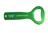 Otwieracze reklamowe logo, grawer 100szt. kolor zielony