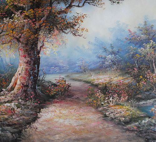 Pejzaż panoramiczny (60x120cm) na Arena.pl
