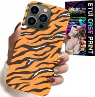 ETUI DO IPHONE 15 PRO - PLECKI W TYGRYSIE PASKI POKROWIEC +SZKŁO