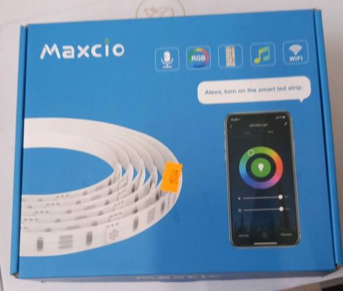 Maxcio Taśma LED Alexa 15 m, RGB Smart WiFi LED z na Arena.pl