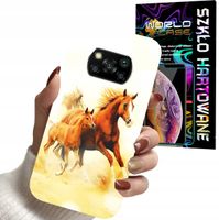ETUI DO XIAOMI POCO X3 - KONIE KOŃ OBUDOWA Z KONIEM + SZKŁO