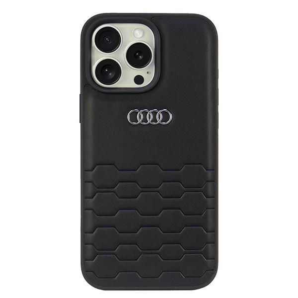 Etui Audi do iPhone 16 Pro Max, Czarny zdjęcie 1