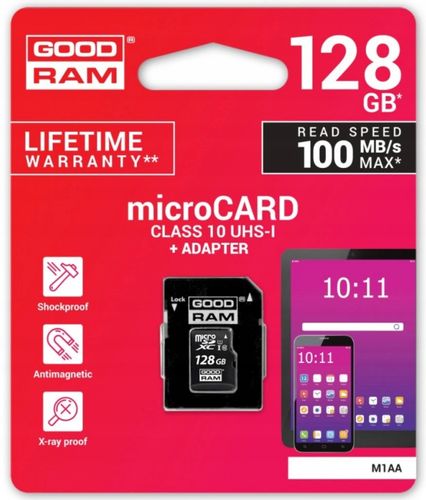 Goodram Microsdhc 128Gb Cl10 Uhs I + Adapter na Arena.pl