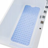 Mata do wanny pod prysznic ANTYPOŚLIZGOWA do łazienki SUPER MOCNA 100x40cm