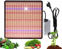 PANEL LAMPA WISZĄCA DO WZROSTU UPRAWY ROŚLIN FULL SPECTRUM 50W 500 LED