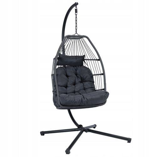 FOTEL WISZĄCY OGRODOWY BUJANY KOKON KOSZ TARAS HUŚTAWKA BUJAK JAJO KRZESŁO na Arena.pl