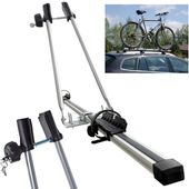 Uchwyt rowerowy bagażnik na dach samochodu AMOS BELKA ALUMINIUM KLUCZ