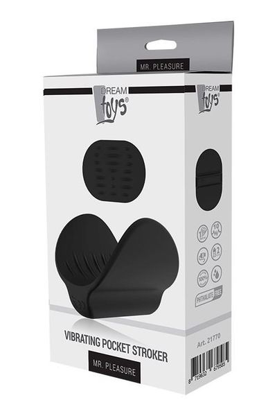 MR. PLEASURE VIBRATING POCKET STROKER zdjęcie 1