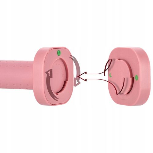 HANTELKI HANTLE CIĘŻARKI REWGULOWANE 4w1 ZESTAW DO ĆWICZEŃ FITNESS 2x2,27kg na Arena.pl