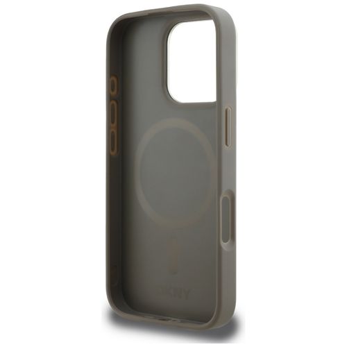etui dkny checkered pattern magsafe do   iphone 16 pro max beżowy na Arena.pl