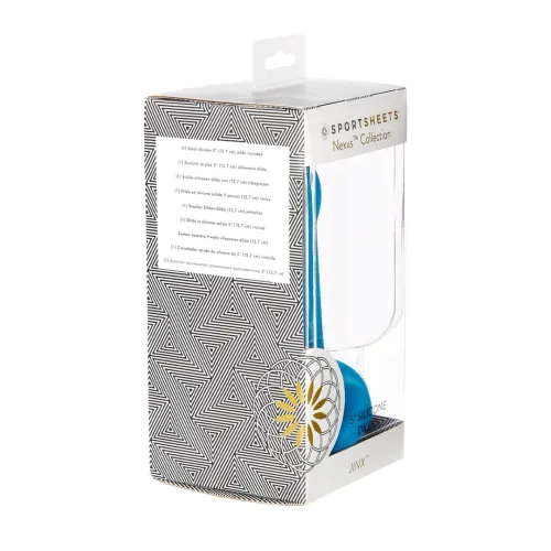 sportsheets nexus jinx periwinkle silikonowy model z przyssawką 15,2 cm na Arena.pl