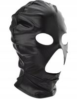 Maska kominiarka bdsm z otworami na oczy i usta