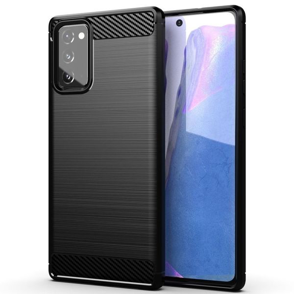 Futerał CARBON do SAMSUNG Note 20 czarny zdjęcie 1