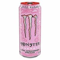 MONSTER ULTRA STRAWBERRY DREAMS 0,5 L ZERO SUGAR