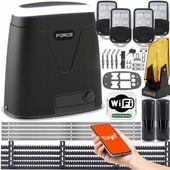 FORCE HiTron 230V NAPĘD DO BRAM PRZESUWNYCH do 800kg LAMPA LED, WiFi