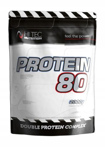 HI TEC Protein 80 2000 g BIAŁKO WHEY WPC + BCAA na Arena.pl